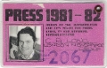 19810000-1982 MET. PRESS CARD